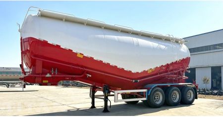 40cbm Bulk Cement Tanker will be sent to Ghana