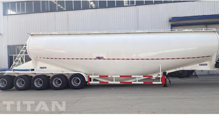 5 Axle Cement Bulker Capacity 70 Tons will be sent to Sudan