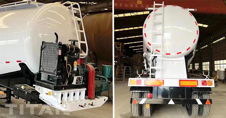 43cbm Bulk Cement Truck Trailer for Sale In Indonesia