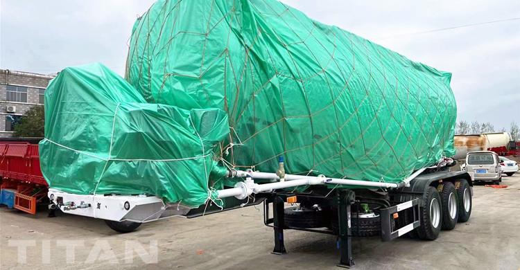 43cbm Bulk Cement Truck Trailer for Sale In Indonesia