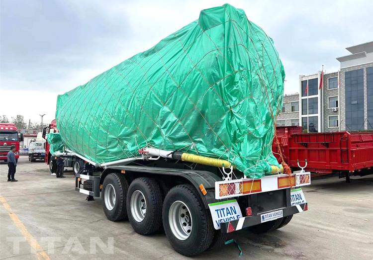 43cbm Bulk Cement Truck Trailer for Sale In Indonesia