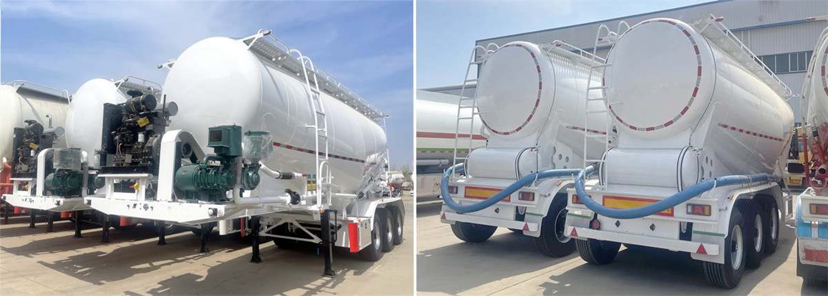 Bulk Cement Powder Tanker Truck for Sale in Zambia