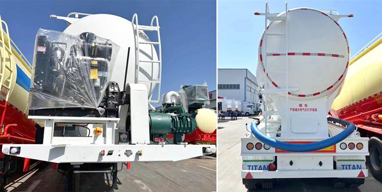 Dry Bulk Cement Tanker Trailer for Sale Manufacturers