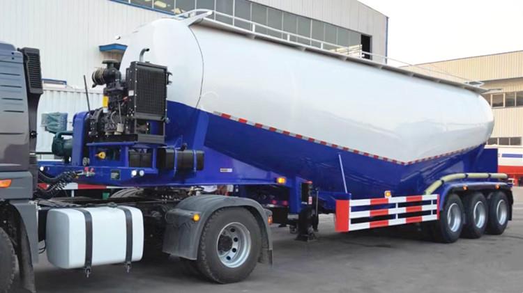 3 Axle 35m3 Bulk Cement Carrier Trailer for Sale