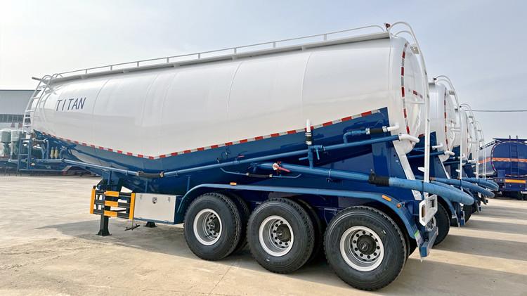 3 Axle 45cbm Bulk Cement Tanker Price in Ethiopia
