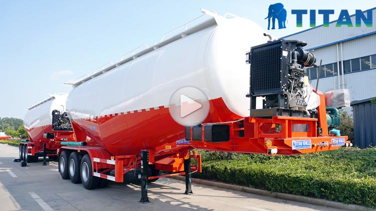 40m3 Cement Bulk Carrier Tanker Trailer with 3 Axles